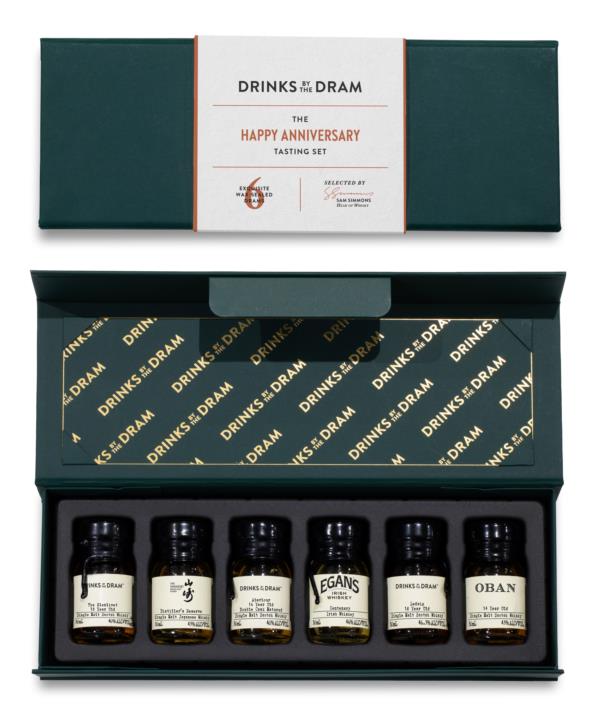 Happy Anniversary Premium Whisky Tasting Set (Green) Whisky Tasting set