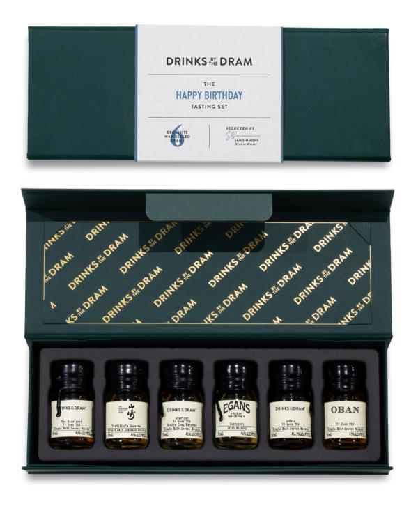 Happy Birthday Premium Whisky Tasting Set (Green) Whisky Tasting set