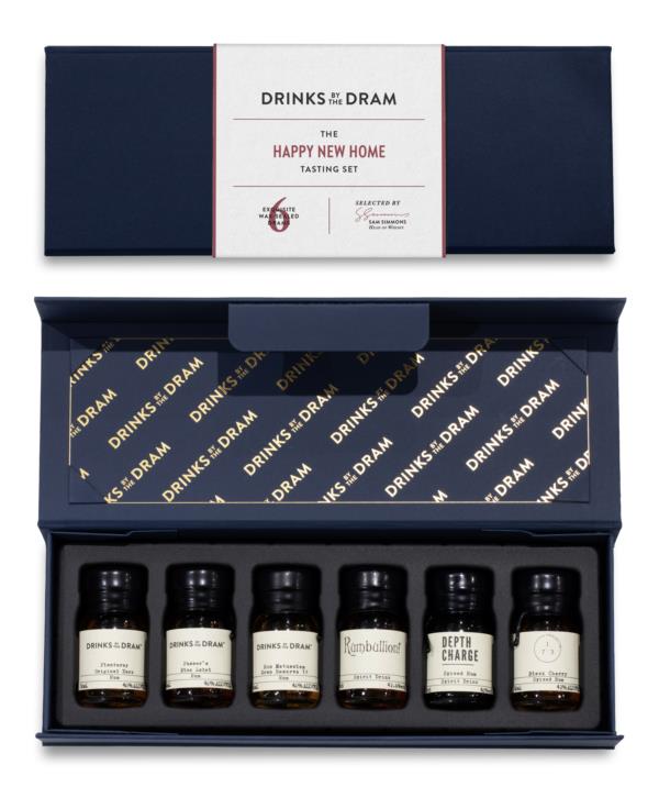 Happy New Home Rum Tasting Set (Blue) Rum Tasting set