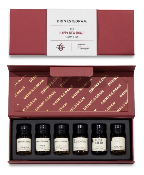 Happy New Home Rum Tasting Set (Red) Rum Tasting set