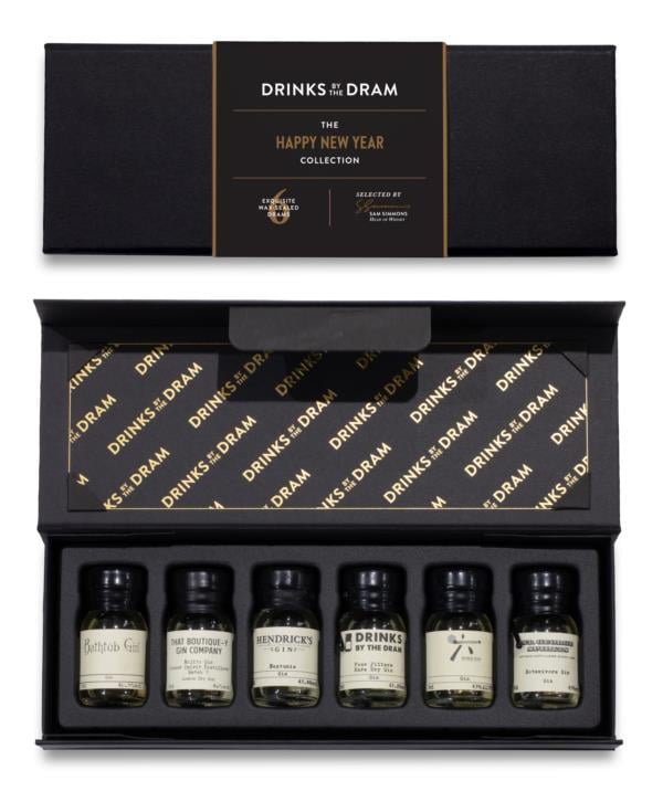 Happy New Year Gin Tasting Set (Black) Gin Tasting set