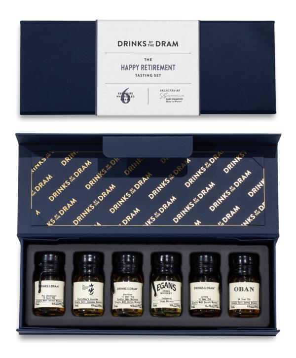 Retirement Premium Whisky Tasting Set (Blue) Whisky Tasting set