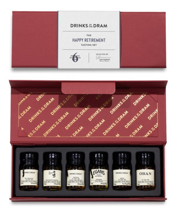 Retirement Premium Whisky Tasting Set (Red) Whisky Tasting set