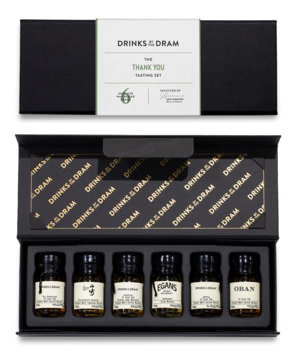 Thank You Premium Whisky Tasting Set (Black) Whisky Tasting set