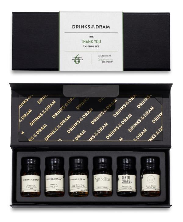 Thank You Rum Tasting Set (Black) Rum Tasting set