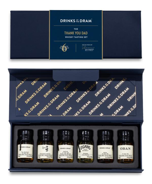 Thank You Dad Premium Whisky Tasting Set (Blue) Whisky Tasting set