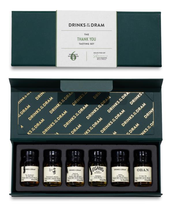 Thank You Premium Whisky Tasting Set (Green) Whisky Tasting set