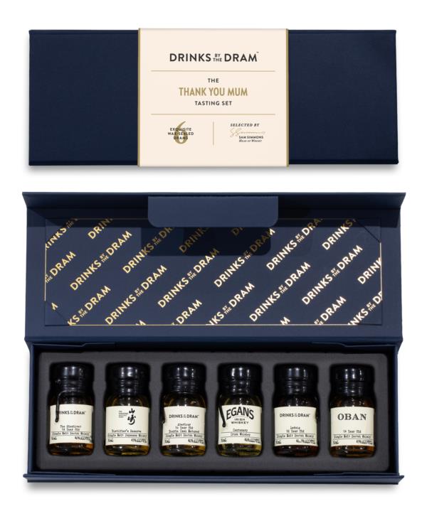 Thank You Mum Premium Whisky Tasting Set (Blue) Whisky Tasting set