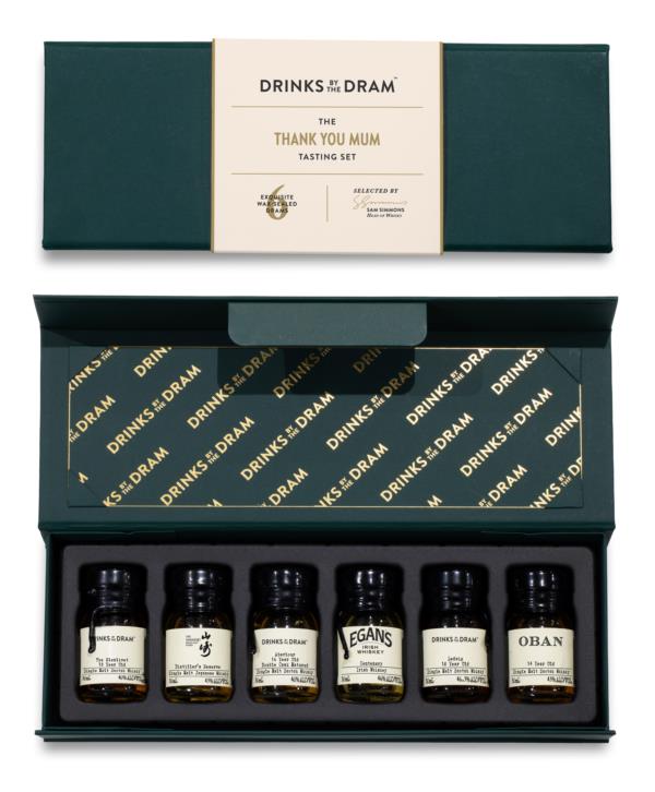 Thank You Mum Premium Whisky Tasting Set (Green) Whisky Tasting set