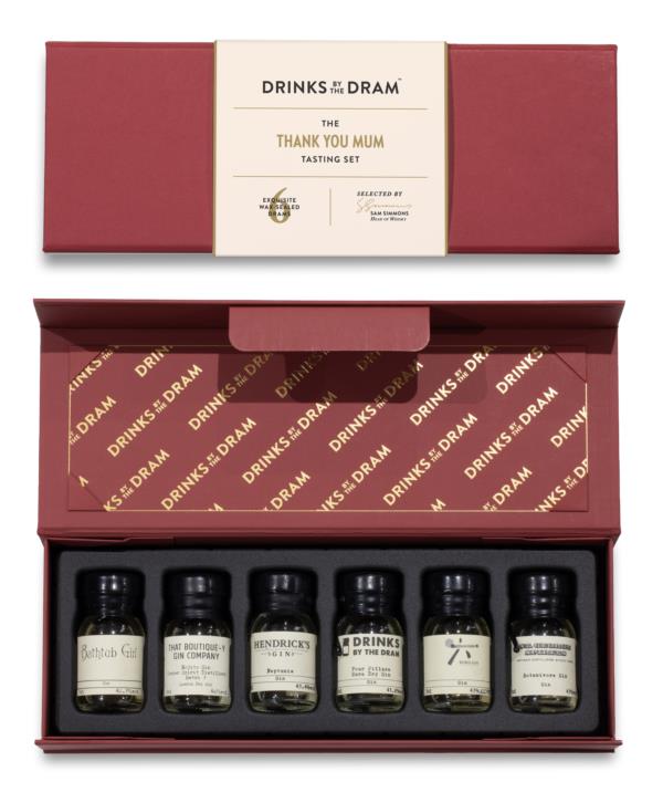 Thank You Mum Gin Tasting Set (Red) Gin Tasting set