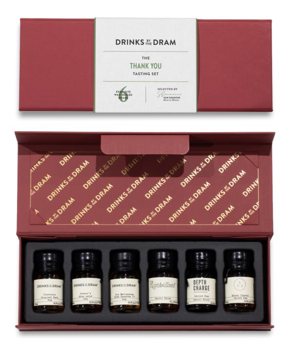 Thank You Rum Tasting Set (Red) Rum Tasting set Thank You Rum Tasting Set (Red) Rum Tasting set