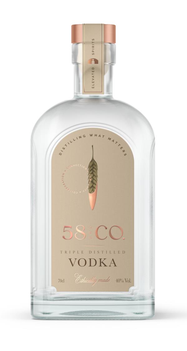 58 Triple Distilled Plain Vodka