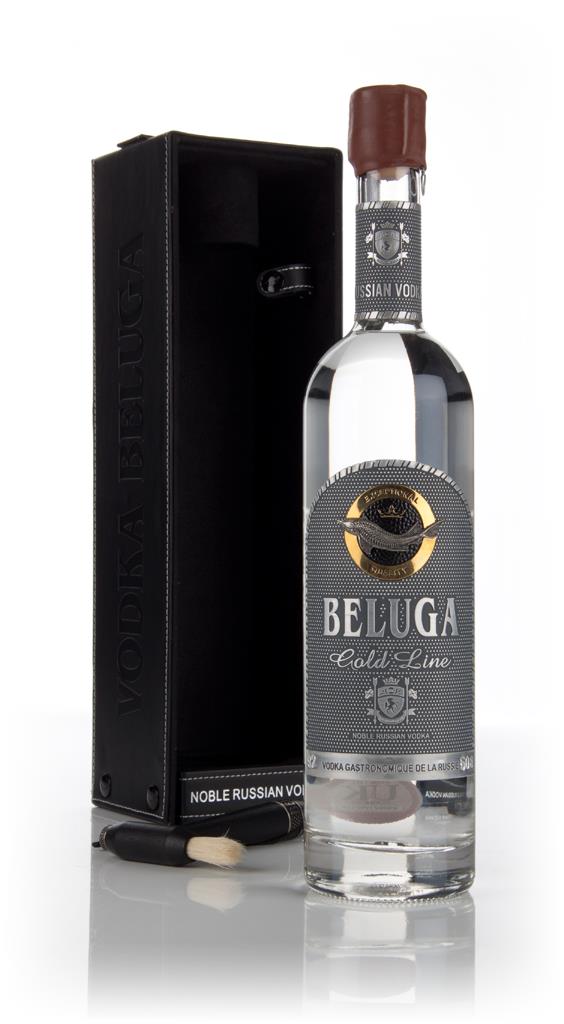 Beluga Gold Line with Leather Gift Box Plain Vodka