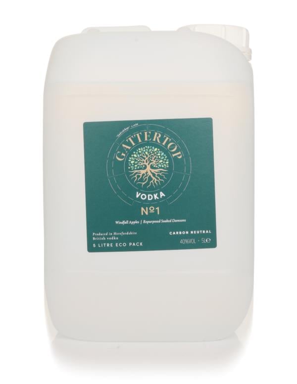 Gattertop Drinks Co. No.1 Vodka (5L) Plain Vodka Gattertop Drinks Co. No.1 Vodka (5L) Plain Vodka