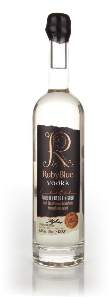 RubyBlue Vodka - Whiskey Cask Finished Cask Aged Vodka