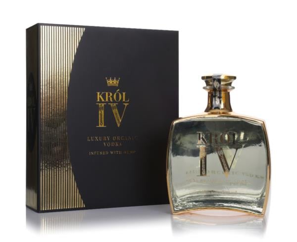 KROL IV Luxury Organic Vodka Single with Gift Box Plain Vodka KROL IV Luxury Organic Vodka Single with Gift Box Plain Vodka