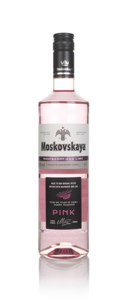 Moskovskaya Pink Raspberry & Lime Flavoured Vodka Moskovskaya Pink Raspberry & Lime Flavoured Vodka