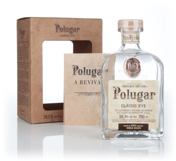 Polugar Classic Rye Spirit Plain Vodka