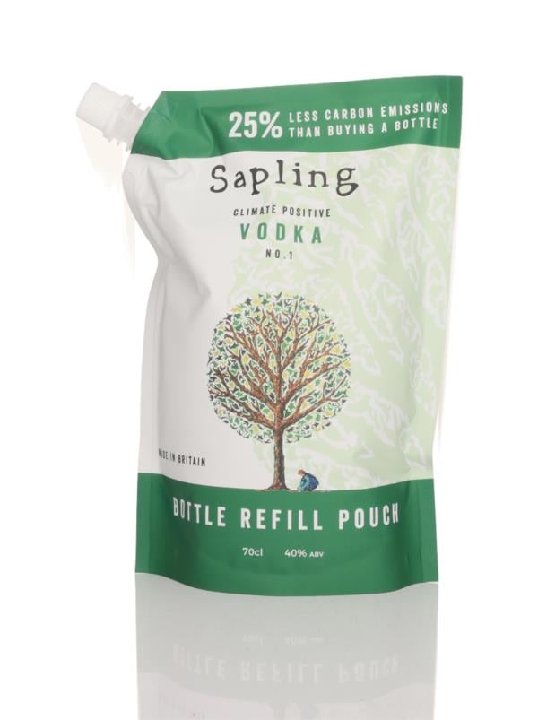 Sapling Climate Positive Vodka Refill Pouch Plain Vodka