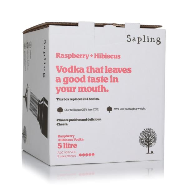 Sapling Raspberry & Hibiscus Vodka 5L Flavoured Vodka Sapling Raspberry & Hibiscus Vodka 5L Flavoured Vodka