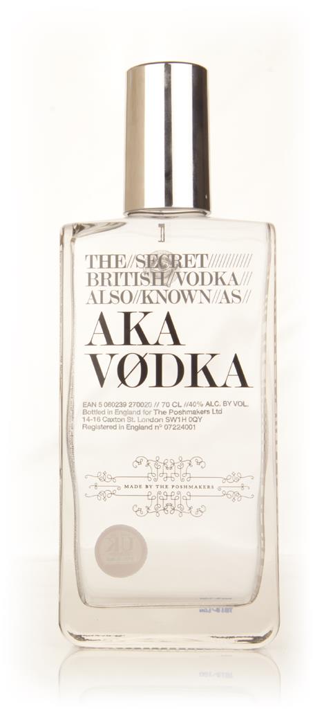 The Secret British Vodka also known as AKA Plain Vodka