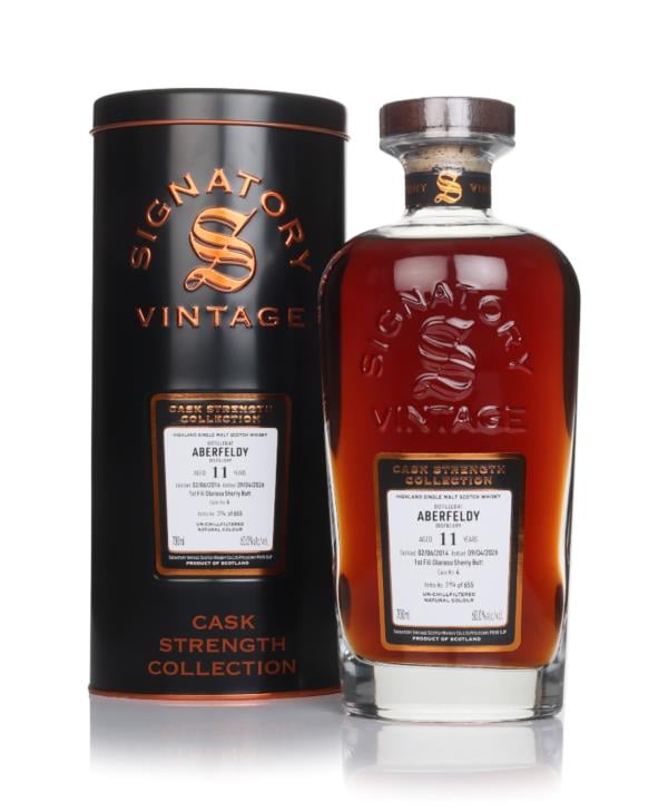 Aberfeldy 11 Year Old 2014 (Cask 4) - Cask Strength Collection (Signat Single Malt Whisky