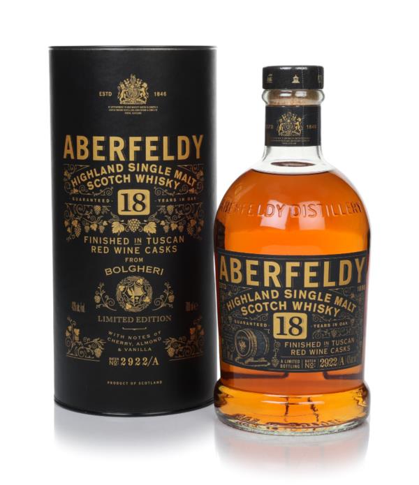 Aberfeldy 18 Year Old - Bolgheri Tuscan Cask Finish Single Malt Whisky