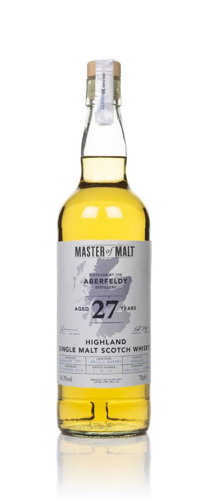 Aberfeldy 27 Year Old 1991 (Master of Malt) 44.3% Single Malt Whisky