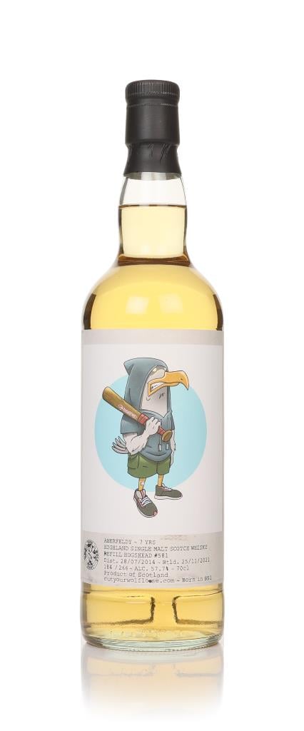 Aberfeldy 7 Year Old 2014 (cask 581) - Cut Your Wolf Loose Single Malt Whisky