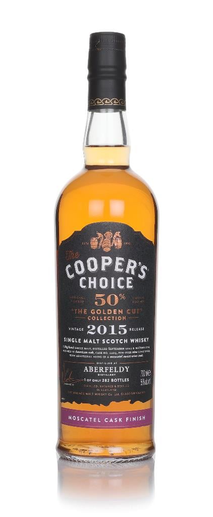 Aberfeldy 9 Year Old 2015 - The Coopers Choice The Golden Cut Collect Single Malt Whisky