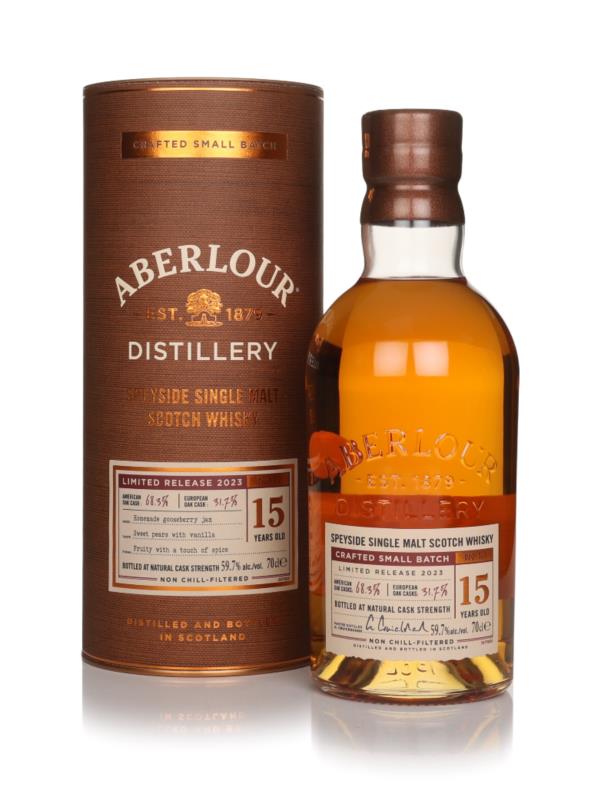 Aberlour 15 Year Old Cask Strength - Limited Release 2023 Single Malt Whisky