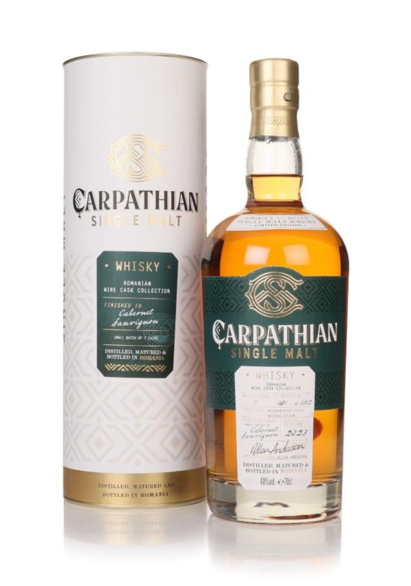 Carpathian Single Malt Cabernet Sauvignon Cask Finish - Romanian Wine Single Malt Whiskie