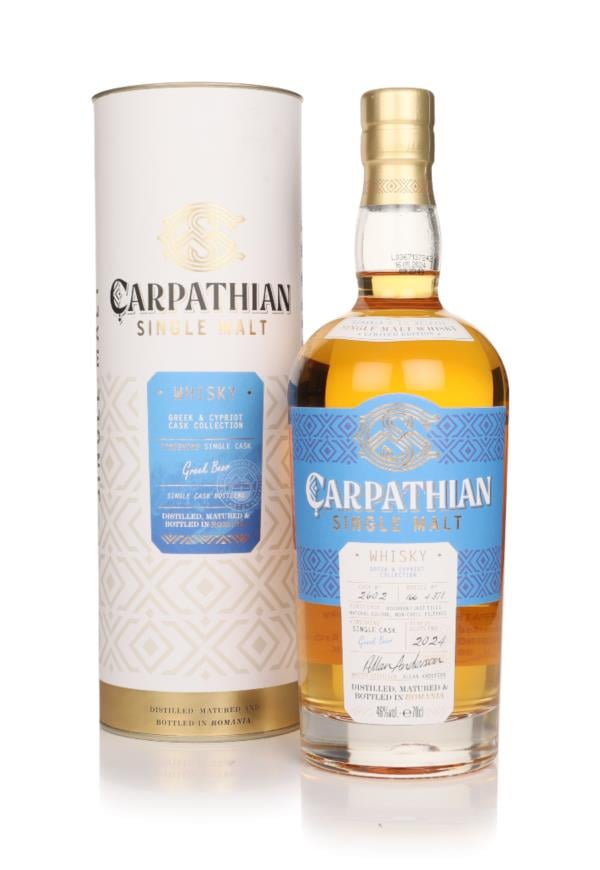 Alexandrion Saber White Carpathian Single Malt Greek Beer Cask Finish - Greek & Cypriot Cask C Single Malt Whiskie