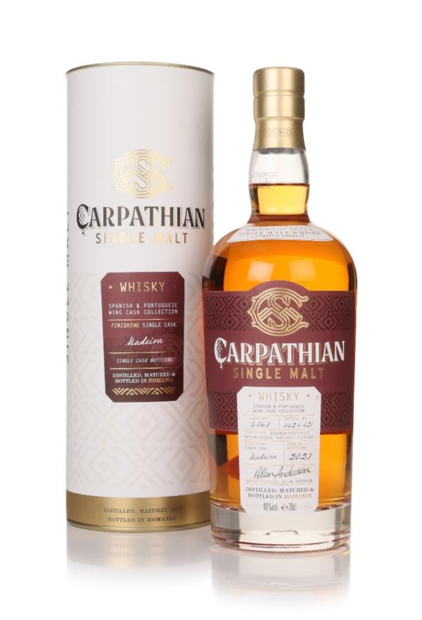 Alexandrion Saber White Carpathian Single Malt Madeira Cask Finish - Spanish & Portuguese Wine Single Malt Whiskie