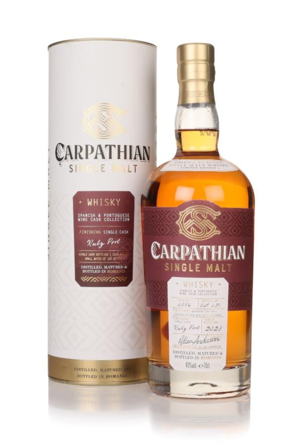 Carpathian Single Malt Ruby Port Cask Finish - Spanish & Portuguese Wi Single Malt Whiskie