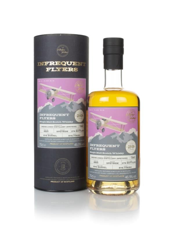 Undisclosed Speyside Distillery 29 Year Old 1992 (cask 4825) - Infrequ Single Malt Whisky