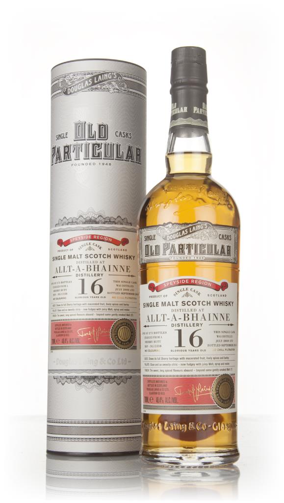 Allt-a-Bhainne 16 Year Old 2000 (cask 11338) - Old Particular (Douglas Single Malt Whisky