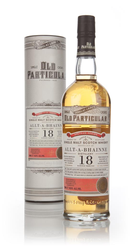 Allt-a-Bhainne 18 Year Old 1996 (cask 10370) - Old Particular (Douglas Single Malt Whisky