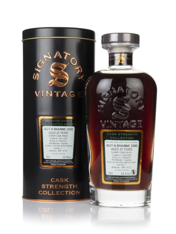 Allt-a-Bhainne 20 Year Old 2000 (cask 3) - Cask Strength Collection (S Single Malt Whisky