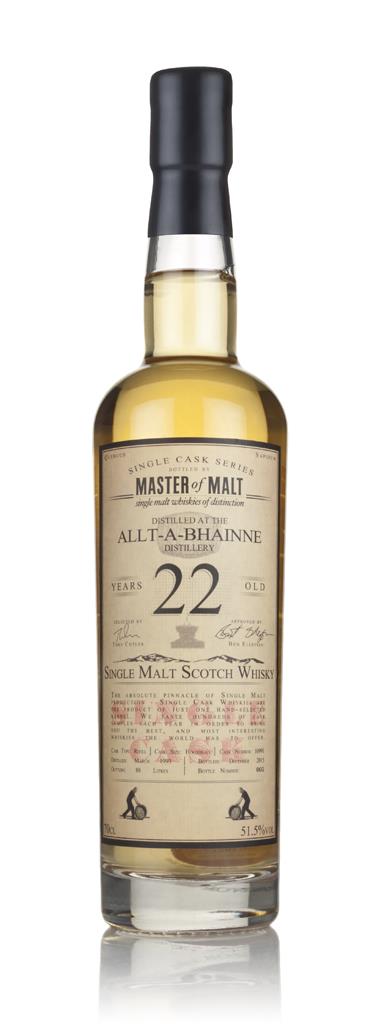 Allt-a-Bhainne 22 Year Old 1993 - Single Cask (Master of Malt) Single Malt Whisky