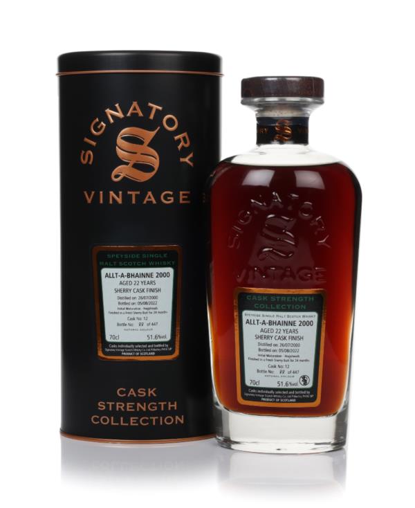 Allt-a-Bhainne 22 Year Old 2000 (cask 12) - Cask Strength Collection ( Single Malt Whisky