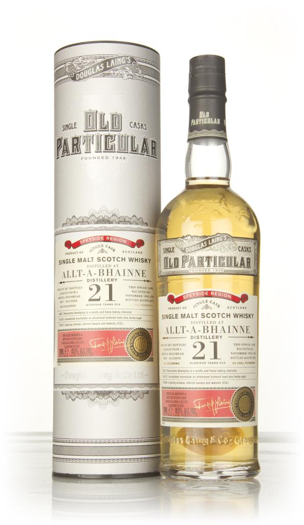 Allt-a-Bhainne 21 Year Old 1995 (cask 12038) - Old Particular (Douglas Single Malt Whisky