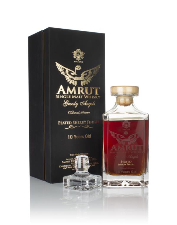 Amrut 10 Year Old Greedy Angels Peated Sherry Cask Single Malt Whisky