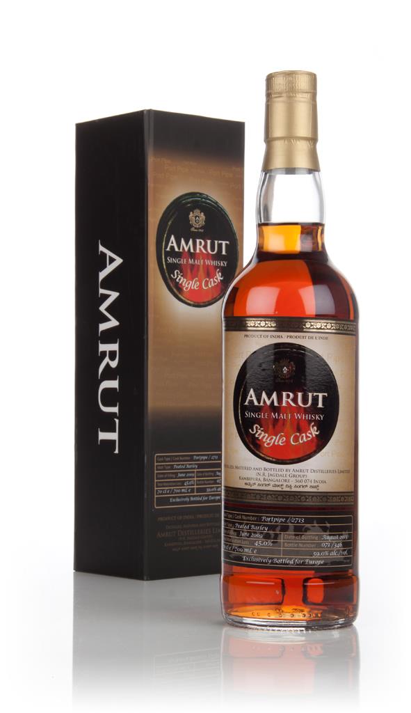 Amrut Peated 2009 (cask 2713 - bottled 2013) - Single Cask (Port Pipe Single Malt Whisky