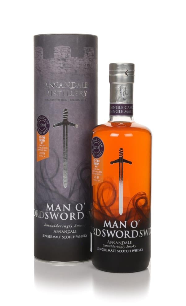 Annandale Man OSword Vintage 2018 - Fino Sherry Butt (cask 342) Single Malt Whisky