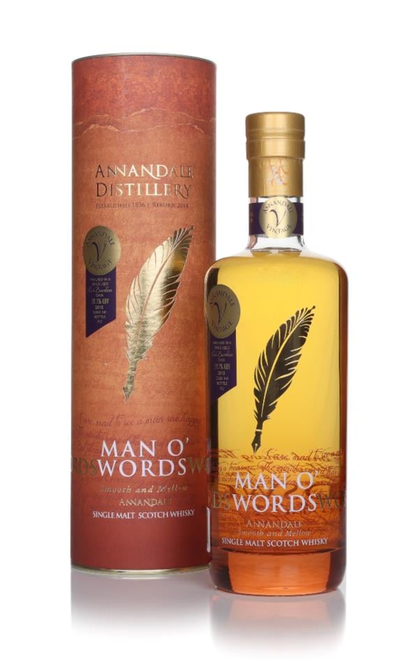 Annandale Man O'Words Vintage 2015 - Bourbon Cask (cask 141) Single Malt Whisky