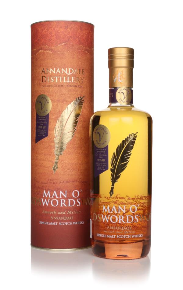 Annandale Man OWords Vintage 2015 - Bourbon Cask (cask 229) Single Malt Whisky