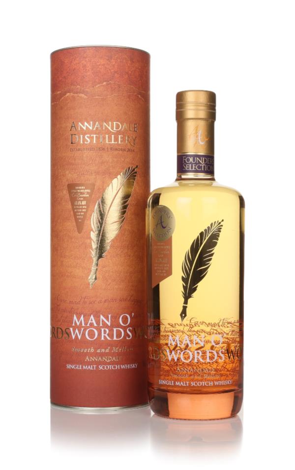 Annandale Man OWords Vintage 2016 - Bourbon Cask (cask 484) Single Malt Whisky