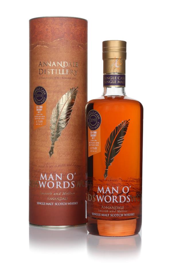 Annandale Man OWords Vintage 2018 - Fino Sherry Butt (cask 396) Single Malt Whisky