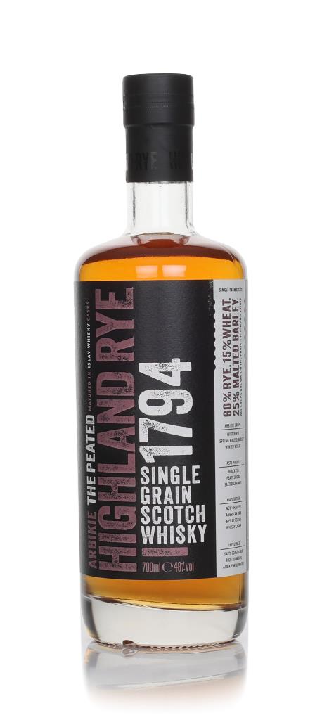 Arbikie Highland Rye The Peated Grain Whisky
